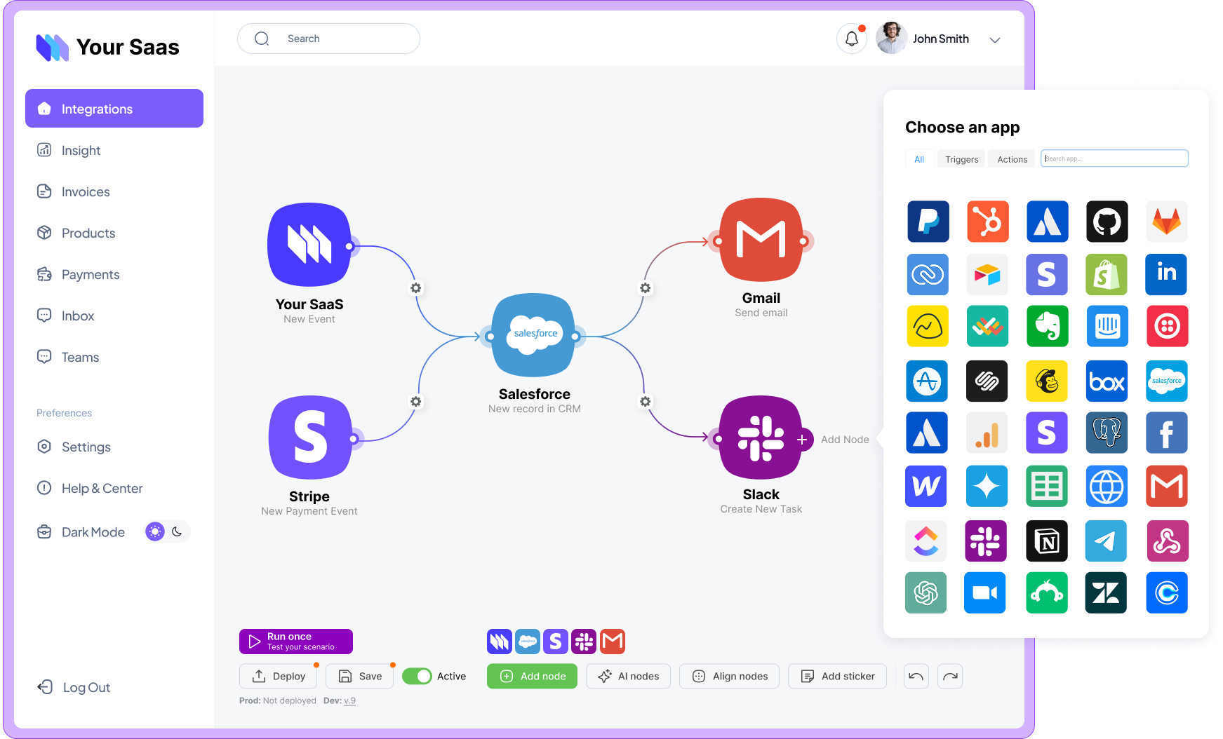 Embed Latenode into your product